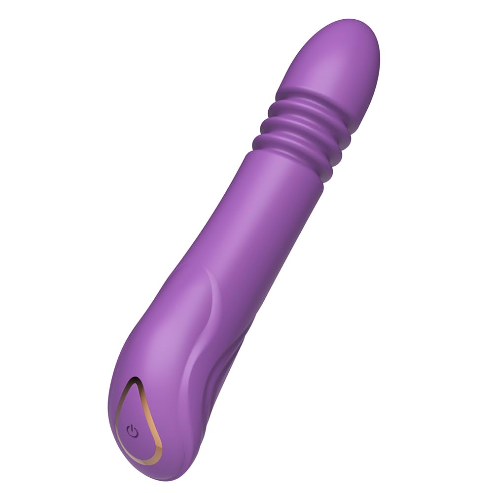 Vibromasseur télescopique rechargeable — USB - 10 vibrations et 3 mouvements