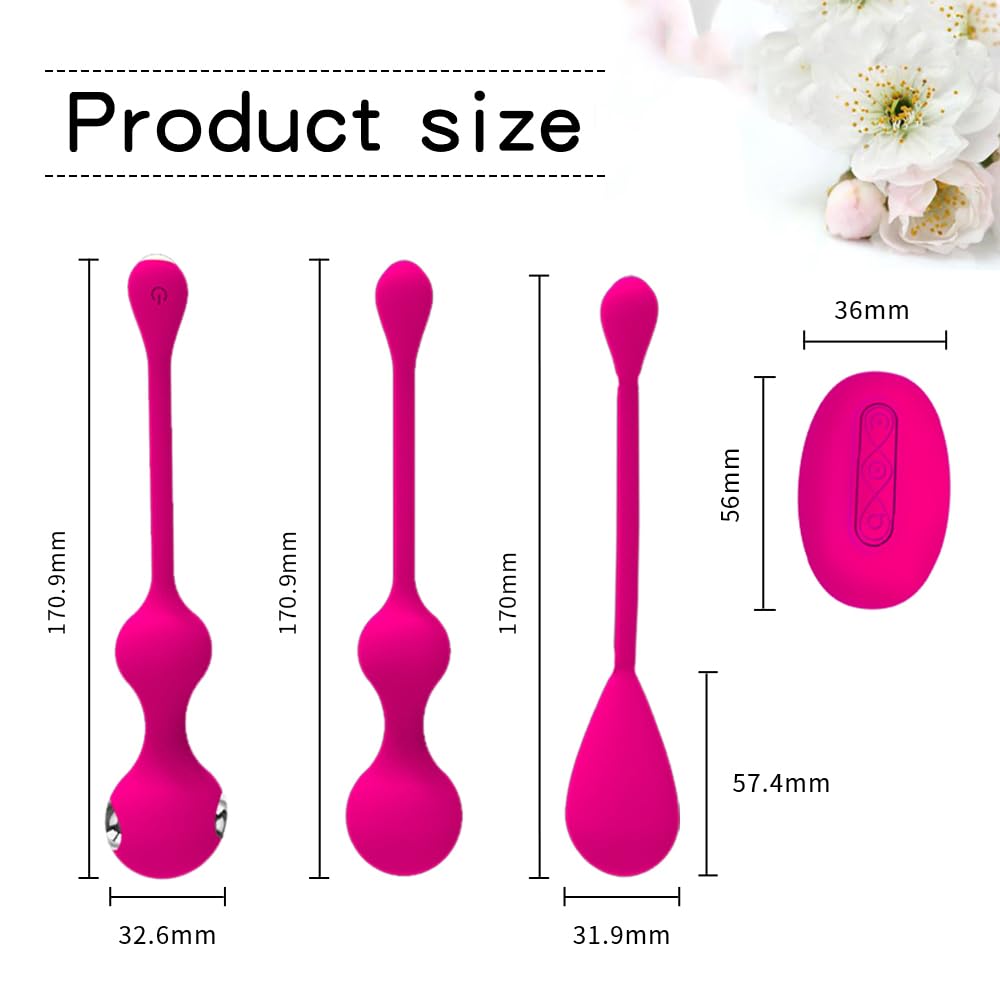 Boules vibrantes en silicone avec télécommande — 10 modes