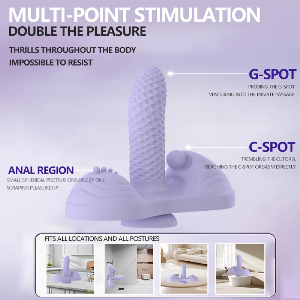 Cowgirl V2 sextoy mains libres – stimulation multipoint et vibrations